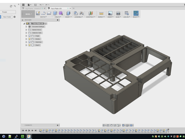 Beginning of CAD work